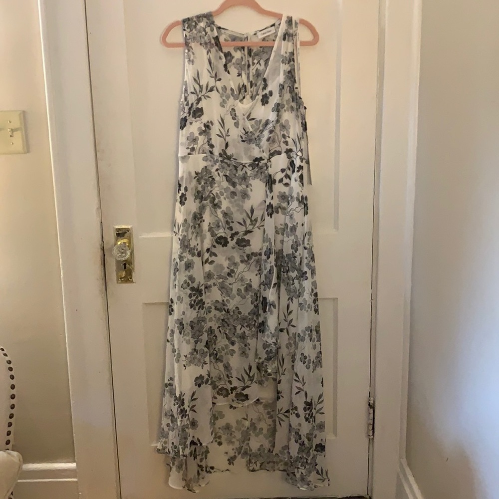 Calvin Klein floral summer dress, NWT